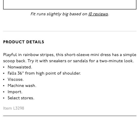 NWT Madewell Striped Scoop-Back Dress - Picture 5 of 16